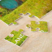 Kerstgroeten Mata Mata Nieuw-Zeeland Legpuzzel (Zijkant)