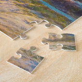 Kerstgroeten-Meer Tekapo-Nieuw-Zeeland Legpuzzel (Zijkant)