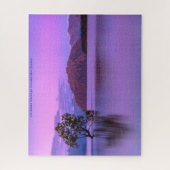 Kerstgroeten Meer van Wanaka Legpuzzel (Verticaal)