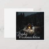 Kerstgroeten met Heksenhuis (Voorkant / Achterkant)