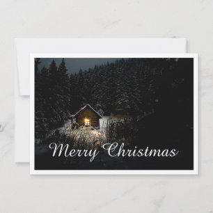 Kerstgroeten met heksenhuis