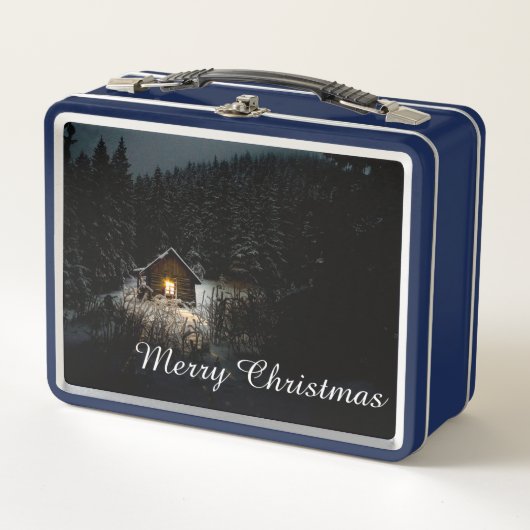 Kerstgroeten met Heksenhuis (Voorkant)