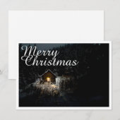 Kerstgroeten met Heksenhuis (Voorkant / Achterkant)
