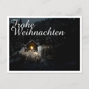 Kerstgroeten met Heksenhuis Briefkaart