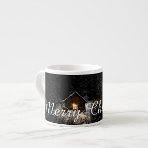 Kerstgroeten met Heksenhuis Espresso Kop