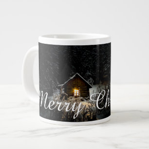 Kerstgroeten met Heksenhuis Grote Koffiekop