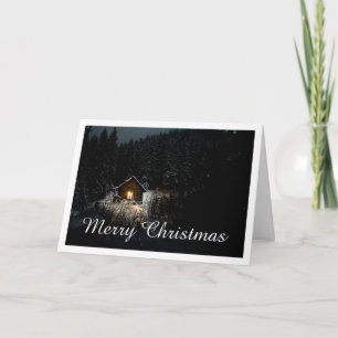 Kerstgroeten met Heksenhuis Kaart