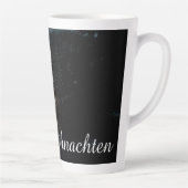Kerstgroeten met Heksenhuis Latte Mok (Rechts)