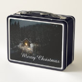 Kerstgroeten met Witch House (Achterkant)