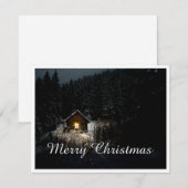 Kerstgroeten met Witch House (Voorkant / Achterkant)