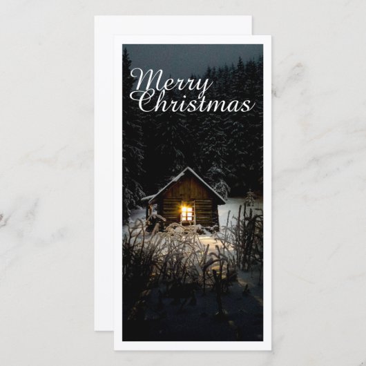 Kerstgroeten met Witch House (Voorkant / Achterkant)