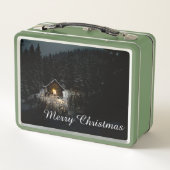 Kerstgroeten met Witch House (Achterkant)