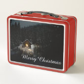 Kerstgroeten met Witch House (Achterkant)