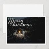 Kerstgroeten met Witch House (Voorkant / Achterkant)