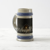 Kerstgroeten met Witch House Bierpul (Voorkant links)