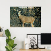 Kerstgroeten Mijn grote trap Poster (Thuiskantoor)