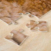 Kerstgroeten Mijn Hunter Gatherer Jigzaag Puzz Legpuzzel (Zijkant)