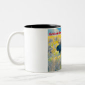 Kerstgroeten, mijn Hunter Gatherer Tweekleurige Koffiemok (Links)