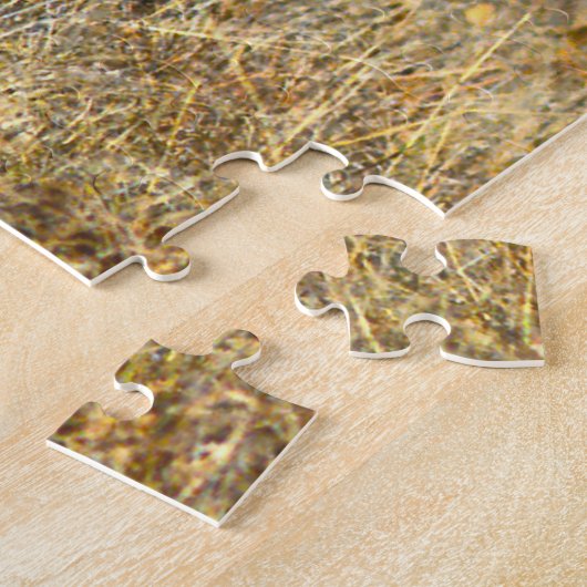 Kerstgroeten, mijn jager Gatherer Legpuzzel (Zijkant)