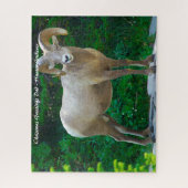 Kerstgroeten, mijn jager Gatherer Legpuzzel (Verticaal)