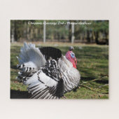 Kerstgroeten, mijn jager Gatherer Legpuzzel (Horizontaal)