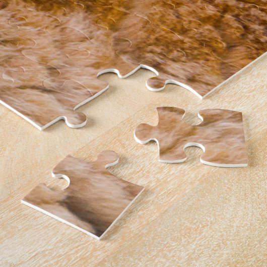 Kerstgroeten, mijn jager Gatherer Legpuzzel (Zijkant)