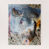 Kerstgroeten, mijn jager Gatherer Legpuzzel (Verticaal)