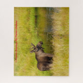 Kerstgroeten, mijn jager Gatherer Legpuzzel (Verticaal)