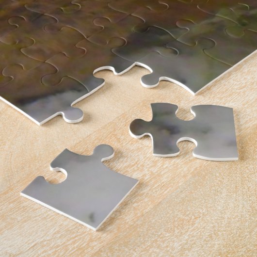 Kerstgroeten, mijn jager Gatherer Legpuzzel (Zijkant)