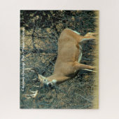 Kerstgroeten, mijn jager Gatherer Legpuzzel (Verticaal)