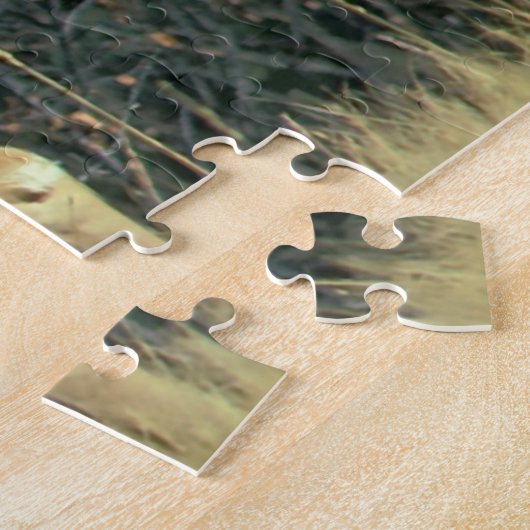 Kerstgroeten, mijn jager Gatherer Legpuzzel (Zijkant)