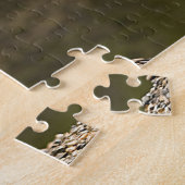 Kerstgroeten, mijn jager Gatherer Legpuzzel (Zijkant)