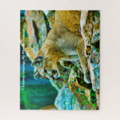 Kerstgroeten, mijn jager Gatherer Legpuzzel (Verticaal)