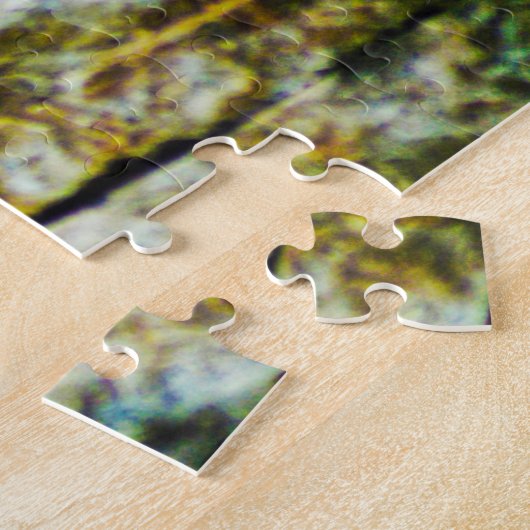 Kerstgroeten, mijn jager Gatherer Legpuzzel (Zijkant)