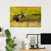 Kerstgroeten, mijn jager Gatherer Poster (Thuiskantoor)