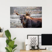 Kerstgroeten, mijn jager Gatherer Poster (Thuiskantoor)