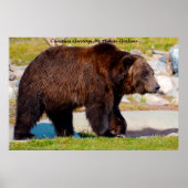 Kerstgroeten, mijn jager Gatherer Poster (Voorkant)