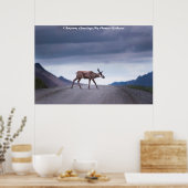 Kerstgroeten, mijn jager Gatherer Poster (Keuken)