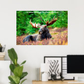 Kerstgroeten, mijn jager Gatherer Poster (Thuiskantoor)