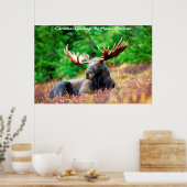 Kerstgroeten, mijn jager Gatherer Poster (Keuken)