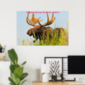 Kerstgroeten, mijn jager Gatherer Poster (Thuiskantoor)