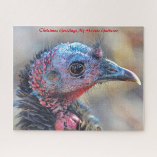 Kerstgroeten Mijn Jager Verzamelaar Legpuzzel
