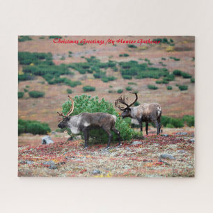 Kerstgroeten Mijn Jager Verzamelaar Legpuzzel