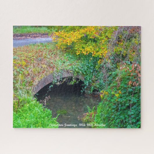 Kerstgroeten Mile Mill Kilcullen Legpuzzel (Horizontaal)