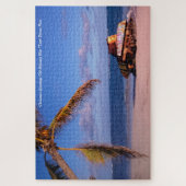 Kerstgroeten Militaire Oorlog Tank Puerto Rico Legpuzzel (Verticaal)