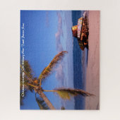 Kerstgroeten Militaire Oorlog Tank Puerto Rico Legpuzzel (Verticaal)