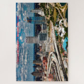 Kerstgroeten Milwaukee Wisconsin Legpuzzel (Verticaal)