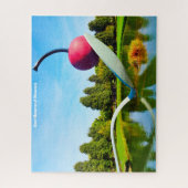 Kerstgroeten Minnesota. Jigzaag Puzzle Legpuzzel (Verticaal)