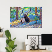 Kerstgroeten M'n Honing Vriend Poster (Thuiskantoor)