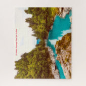 Kerstgroeten Nieuw-Zeeland Legpuzzel (Verticaal)